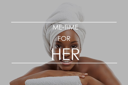 me-time for her